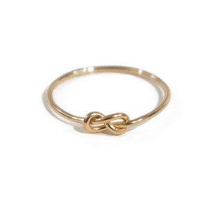 Erica Weiner Infinity Ring (Brass)