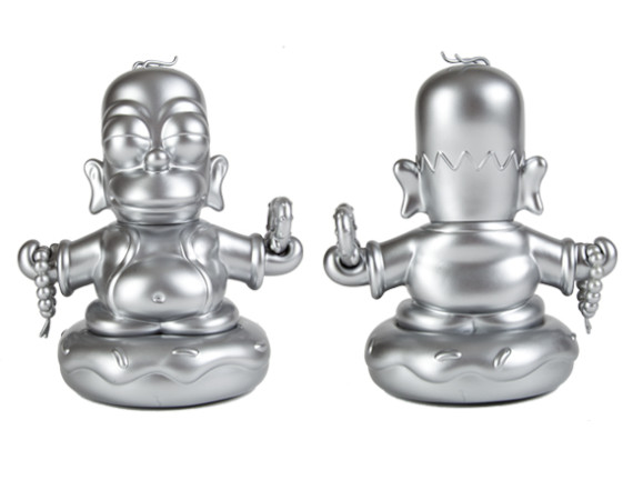 homer silver front and back 