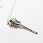 Silver Hummingbird Necklace