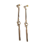 Industrial Rhodium Earrings from Alynne Lavigne.