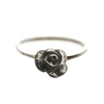 Rose Silver Ring