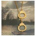 Gold Plated Handcuff Necklace