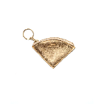 Gold Wedge Key Pouch from Baggu.