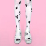 B&W All Over Tights from MILKBBI.