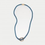 Single Cage Blue Necklace #2 from Fort Standard.