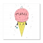 Merci Cone Patch from Stay Home Club.