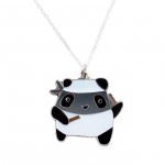 Ninja Panda Necklace