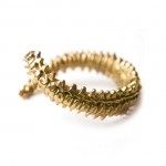 Gold Spine Ring