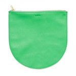 Medium Jade Leather Pouch from BAGGU®.