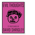 Evil Thoughts Postcard Book