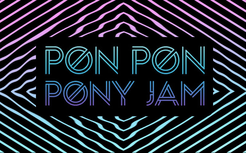 ponpon pony jam magic pony toy exhibition