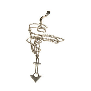 Alynne Lavigne Pendant Two Necklace (Rhodium)