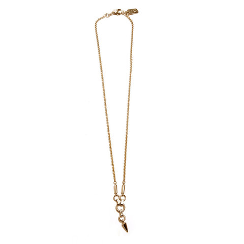 Alynne Lavigne Spike Necklace (Gold)