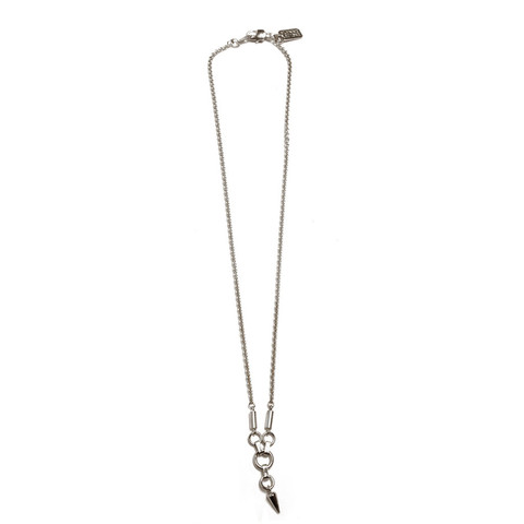 Alynne Lavigne Spike Necklace (Rhodium)