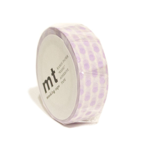 MT 1/2" Washi Tape (Dot Usufuji/Light Purple)