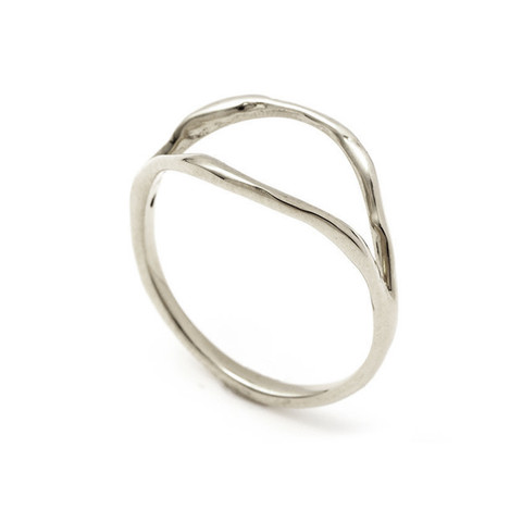 Species by the Thousands Eye Ring (White Bronze)