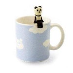 Panda Clouds Mug & Spoon Set