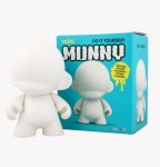 Munnyworld 4" Mini Munny White