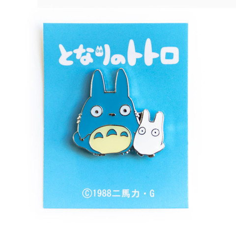 Totoro Enamel Pin (Blue)