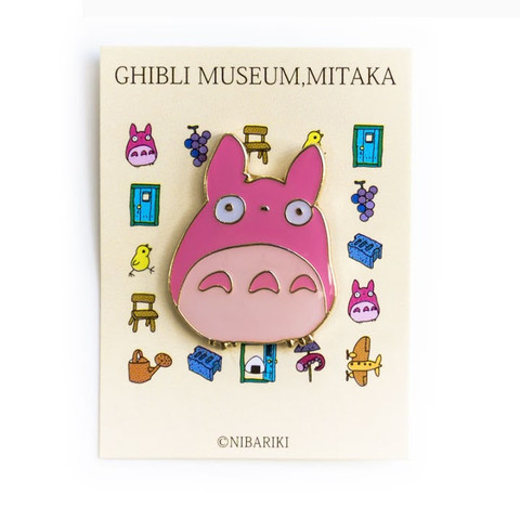 Totoro Enamel Pin (Pink)