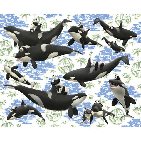 Kozyndan Captives: Orcas n' Pandas Archival Print