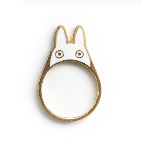 Totoro Ring (White)