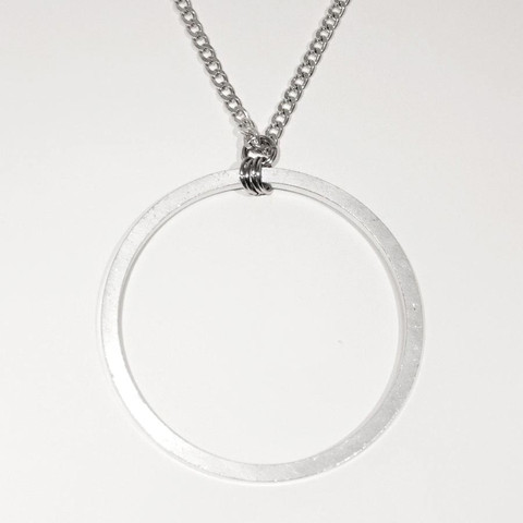 Cameron Lee Circle Pendant Necklace