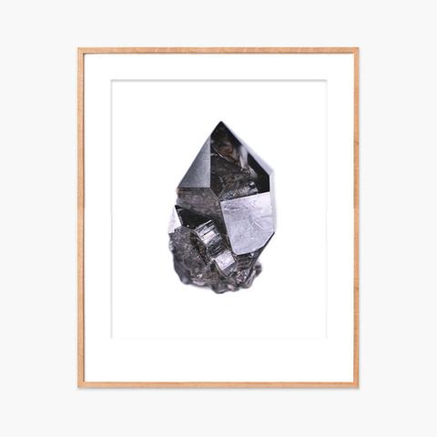 Carly Waito Smoky Quartz with Inclusions Archival Print