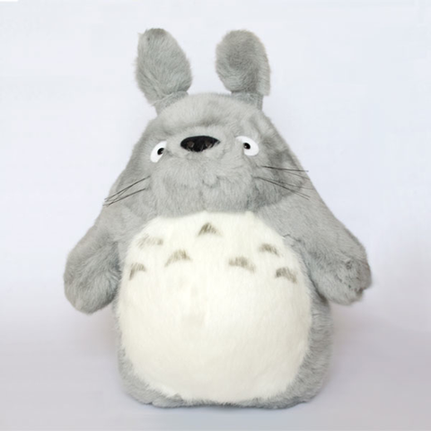 Totoro 15" Light Gray Plush
