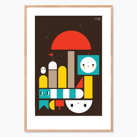FriendsWithYou Dream Boat Archival Print