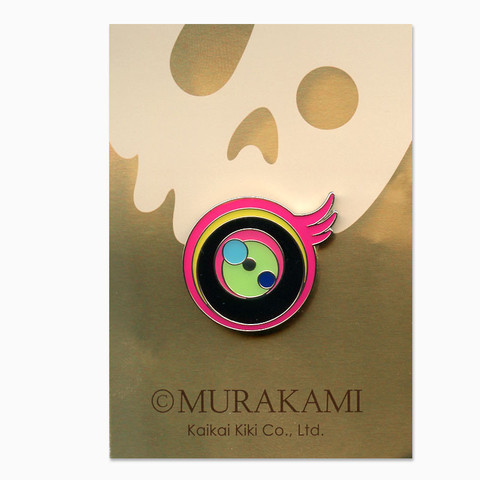 Takashi Murakami Superflat Eye II Enamel Pin