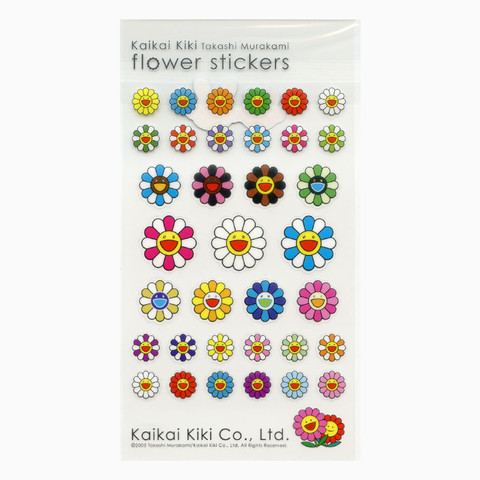 Takashi Murakami Flower Stickers