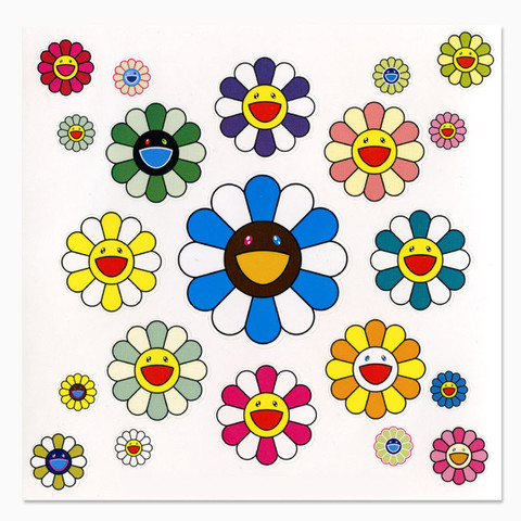 Takashi Murakami Flower Stickers II