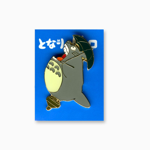 Totoro with Umbrella II Enamel Pin